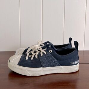 Todd Synder Blue Suede Jack Purcell's | Converse